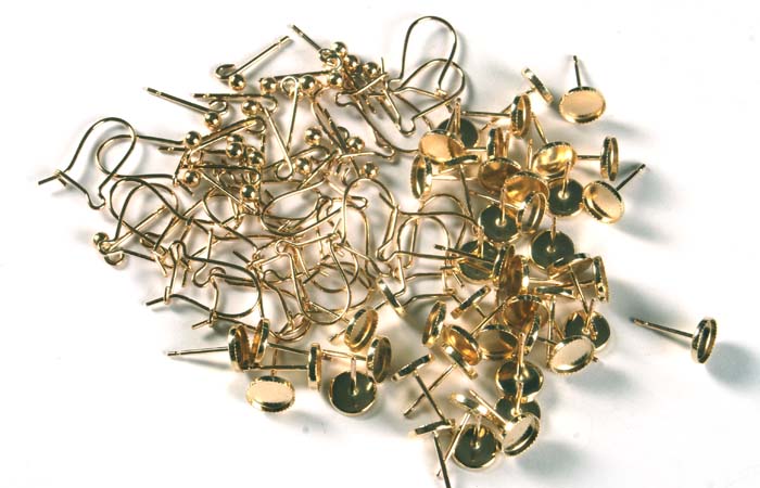 gold findings for jewellery making