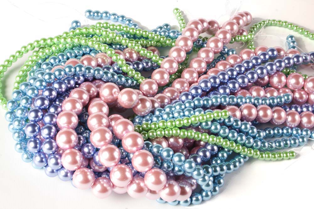 Red, Pink & White 12mm Chunky Bulk Bead Mix, 100 12mm Bulk Bead Mix,  Valentine's 12mm Mini Chunky Beads, 12mm Beads, Wholesale Beads